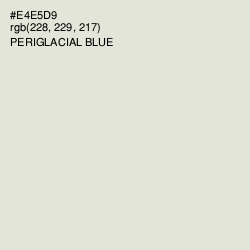 #E4E5D9 - Periglacial Blue Color Image